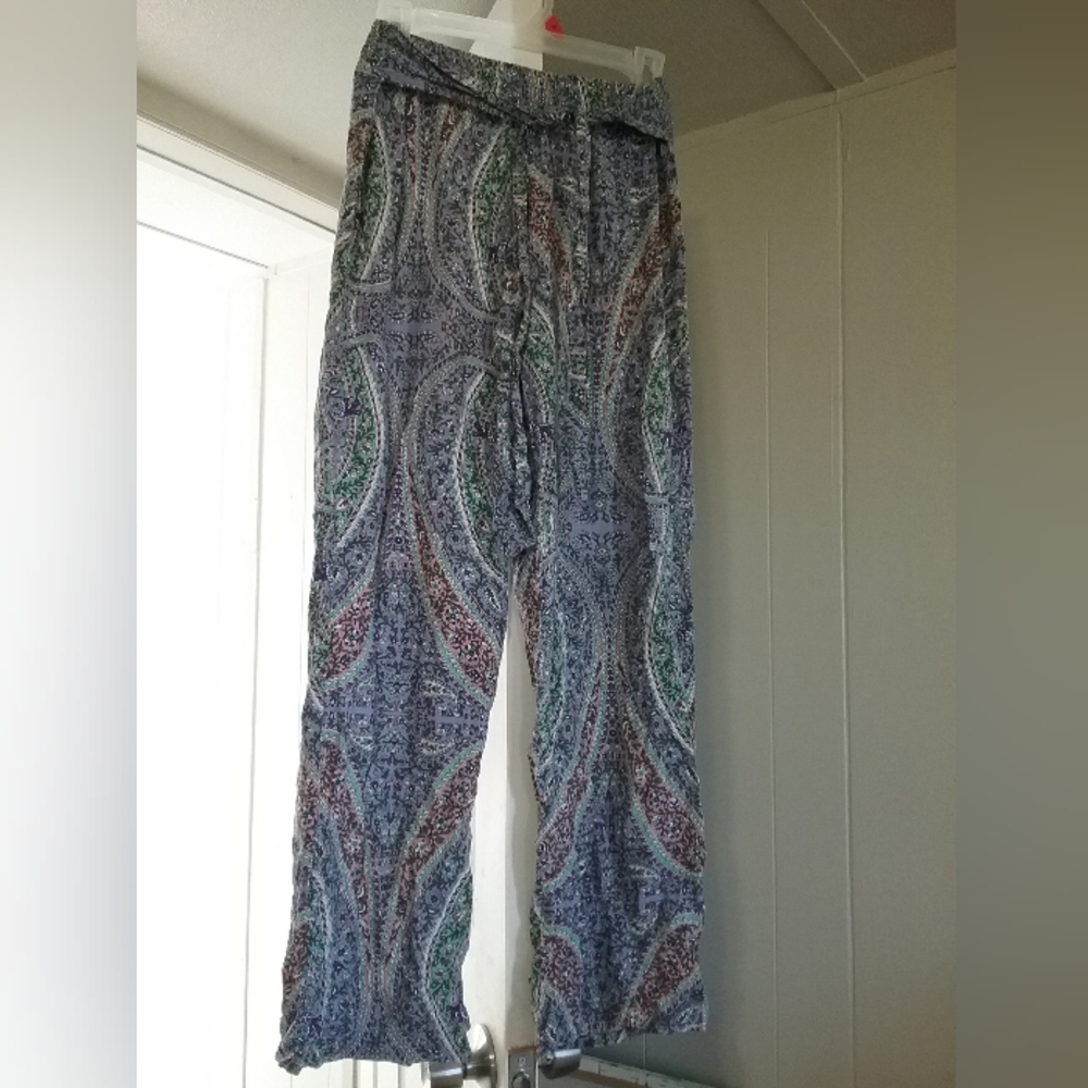 Lavender wide leg pants